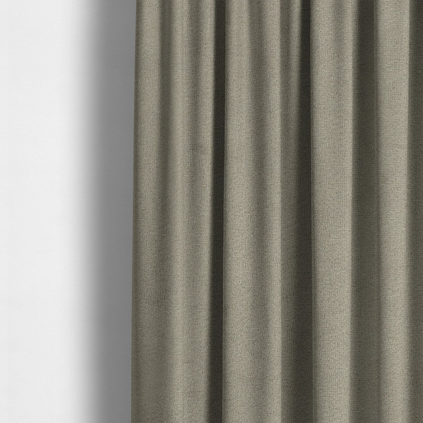 Norfolk Soft Velour Material Mink Colour Upholstery Fabric CTR-1776 - Made To Measure Curtains