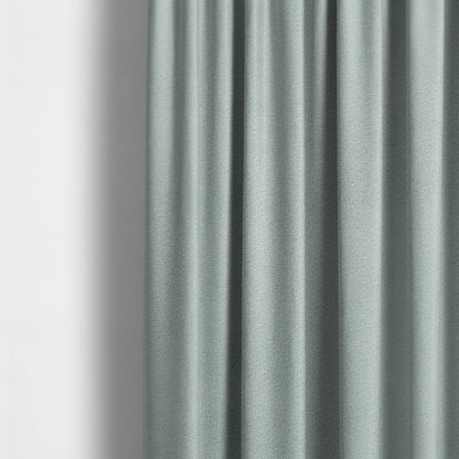 Norfolk Soft Velour Material Silver Colour Upholstery Fabric CTR-1786 - Made To Measure Curtains