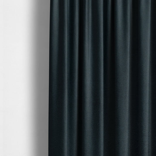 Norfolk Soft Velour Material Midnight Blue Colour Upholstery Fabric CTR-1788 - Made To Measure Curtains