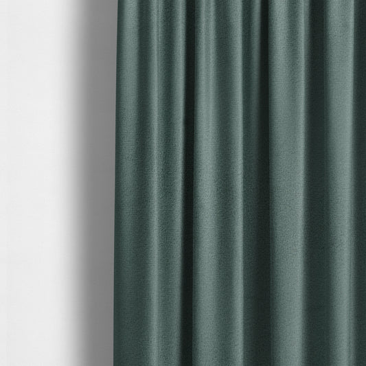 Norfolk Soft Velour Material Ocean Colour Upholstery Fabric CTR-1791 - Made To Measure Curtains