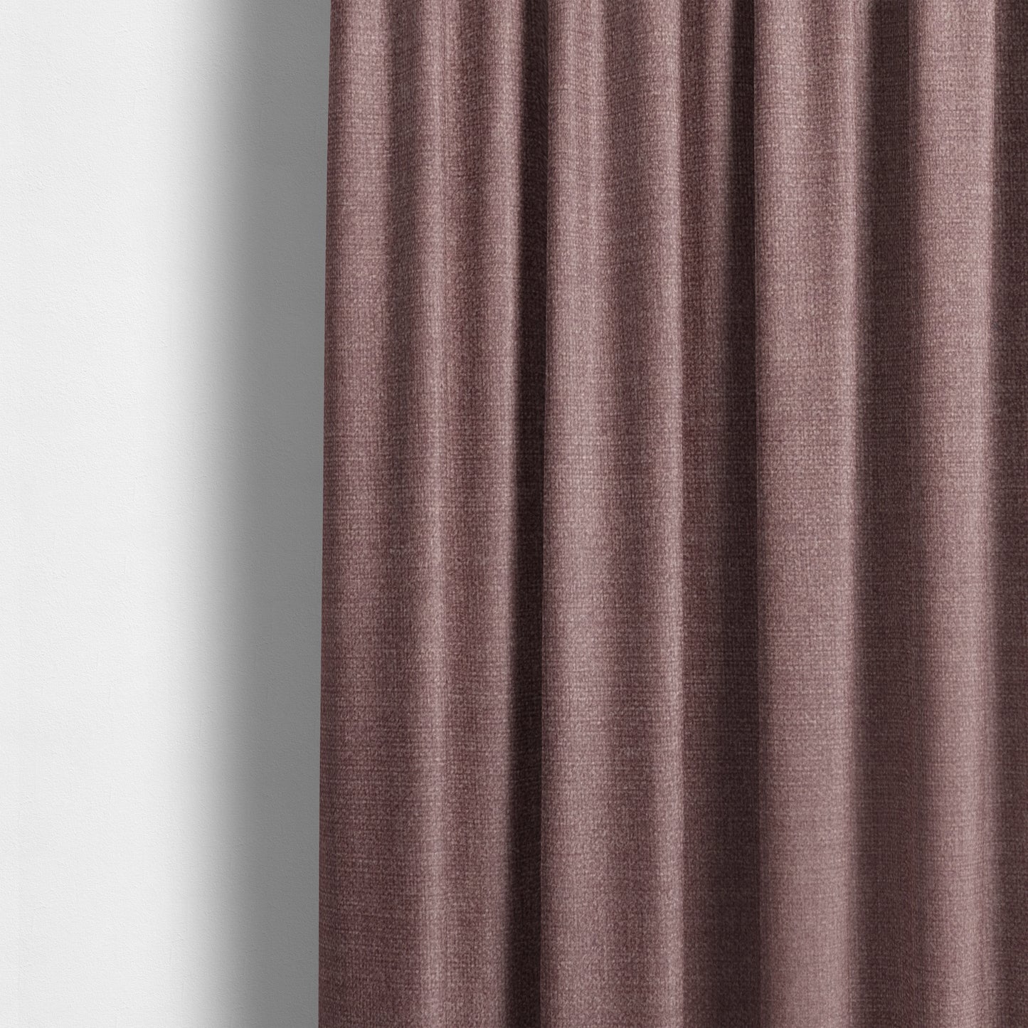 Barbados Plain Velvet Water Repellent Pink Upholstery Fabric CTR-1803 - Made To Measure Curtains