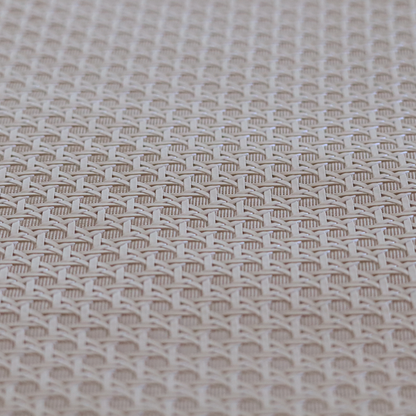 Catanzaro Faux Leather Geometric Pattern In Mocha Brown Colour Upholstery Fabric CTR-1817