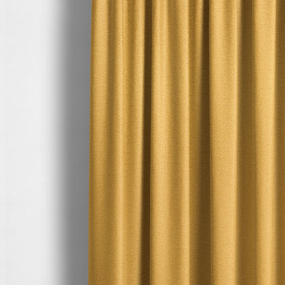 Purlwell Boucle Chenille Material Yellow Colour Upholstery Fabric CTR-1819 - Made To Measure Curtains