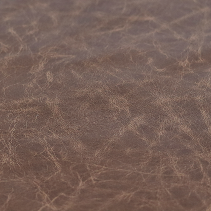 Argenta Faux Leather Heritage Aged Pattern In Tan Brown Colour Upholstery Fabric CTR-1830