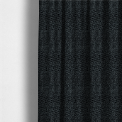 Balmoral Hard Wearing Boucle Upholstery Fabric Charcoal Colour CTR-1835 - Made To Measure Curtains