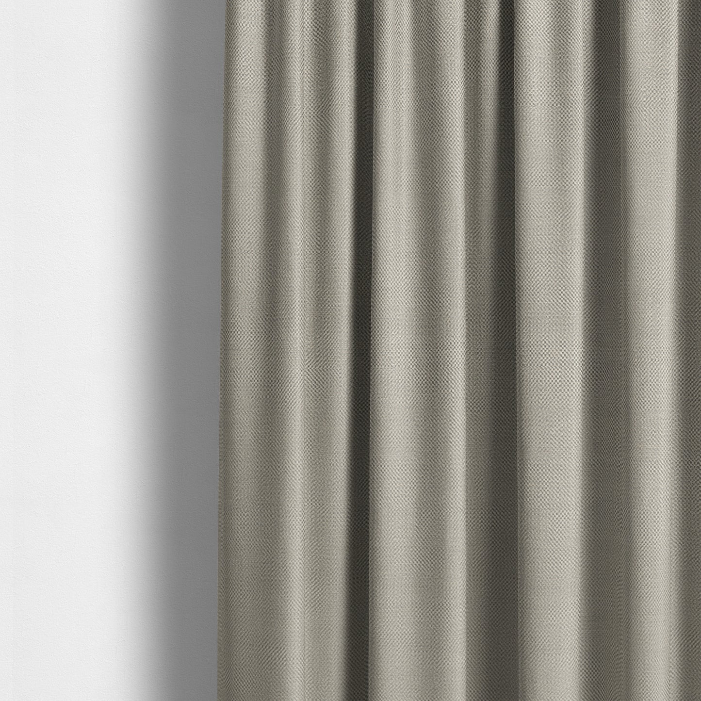 Taj Textured Weave Grey Beige Colour Upholstery Fabric CTR-1835 - Made To Measure Curtains