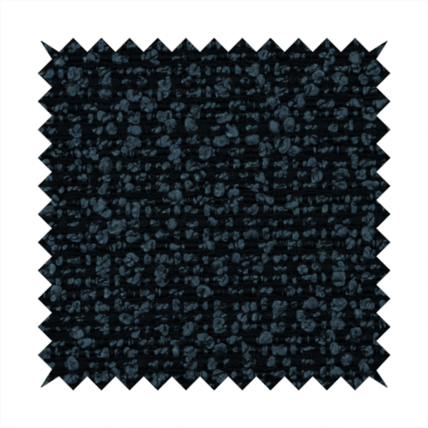 Balmoral Hard Wearing Boucle Upholstery Fabric Blue Colour CTR-1836 - Made To Measure Curtains