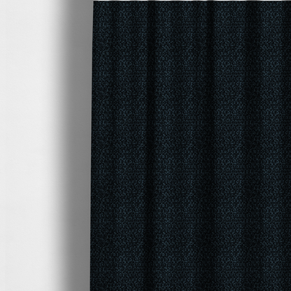 Balmoral Hard Wearing Boucle Upholstery Fabric Blue Colour CTR-1836 - Made To Measure Curtains