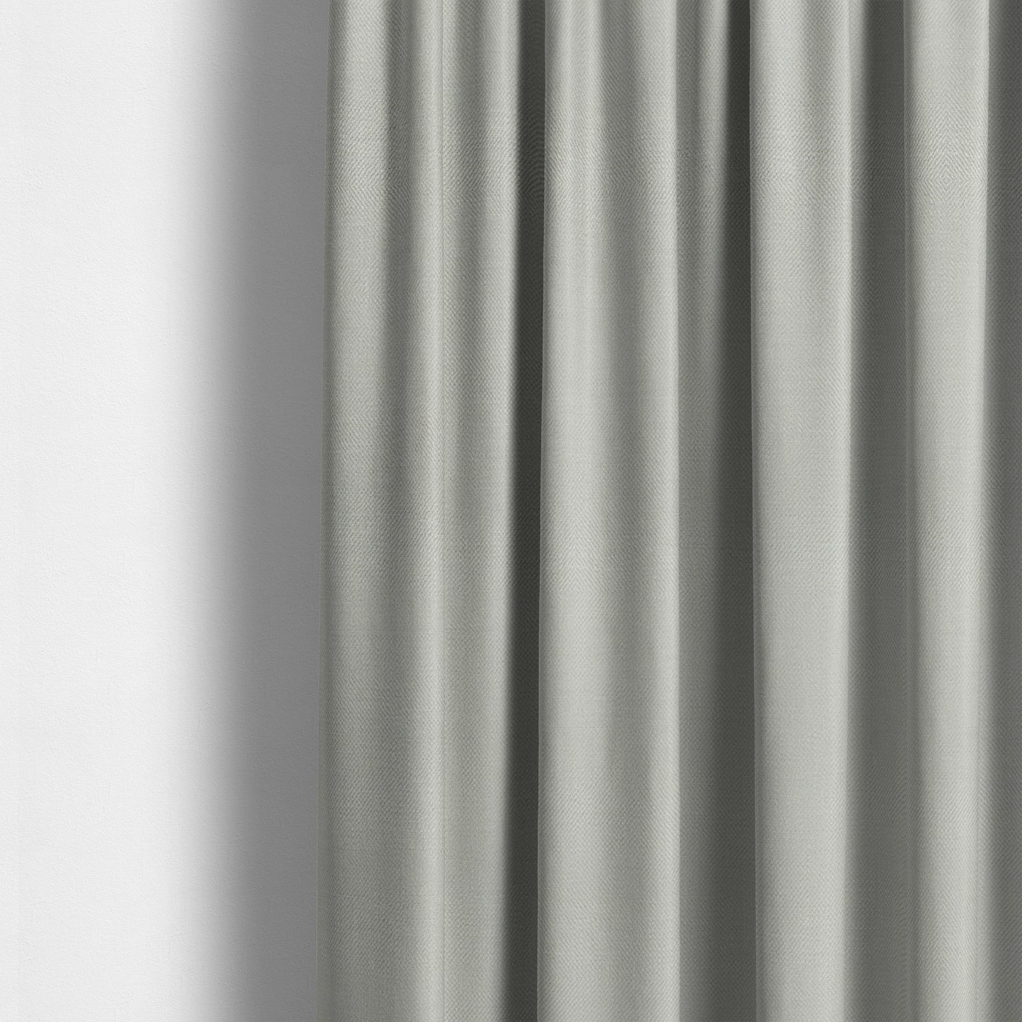 Mahal Textured Weave Silver Colour Upholstery Fabric CTR-1836 - Made To Measure Curtains