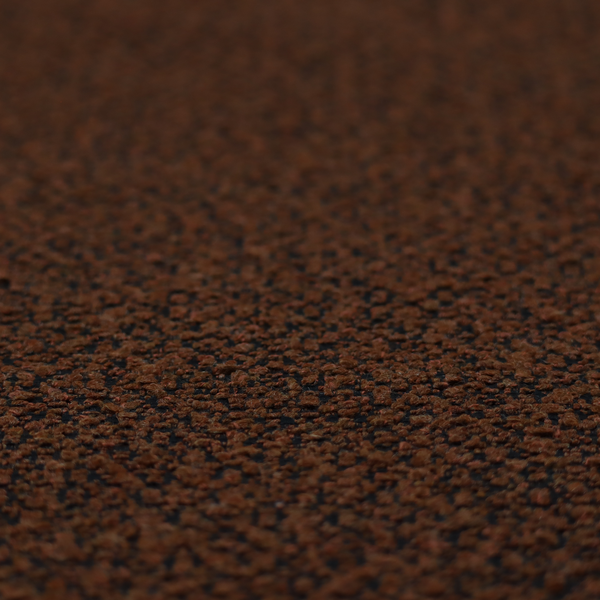 Balmoral Hard Wearing Boucle Upholstery Fabric Burnt Orange Colour CTR-1837