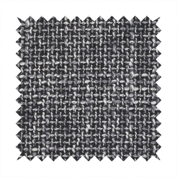 Alabama Durable Woven Hopsack Upholstery Fabric Black Colour CTR-1838 - Handmade Cushions