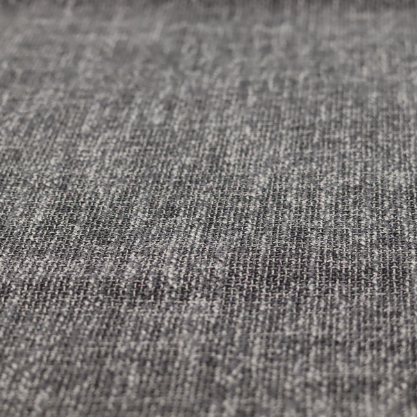 Alabama Durable Woven Hopsack Upholstery Fabric Black Colour CTR-1838 - Handmade Cushions