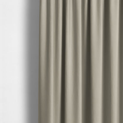 Chile Soft Smooth Plain Velvet Cream Colour Upholstery Fabric CTR-1845 - Made To Measure Curtains