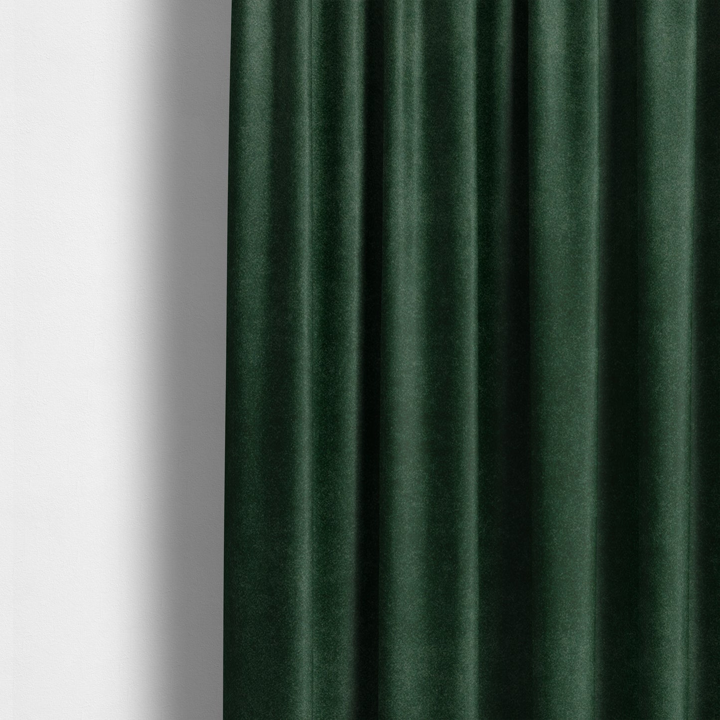 Chile Soft Smooth Plain Velvet Green Colour Upholstery Fabric CTR-1846 - Made To Measure Curtains