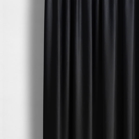 Chile Soft Smooth Plain Velvet Midnight Blue Colour Upholstery Fabric CTR-1849 - Made To Measure Curtains