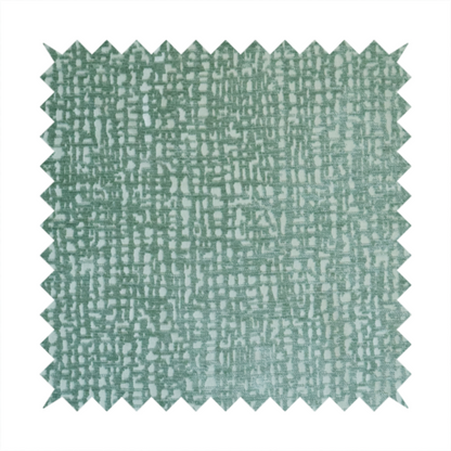 Tela Semi Plain Soft Textured Chenille In Jade Green Upholstery Fabric CTR-1860