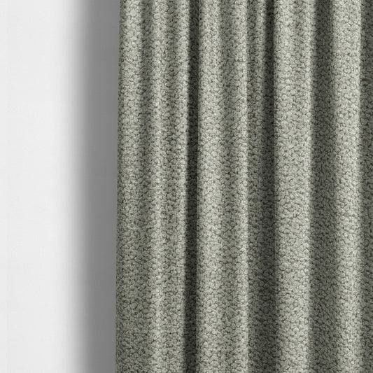 Tokyo Plain Soft Woven Textured Silver Colour Upholstery Fabric CTR-1860 - Made To Measure Curtains