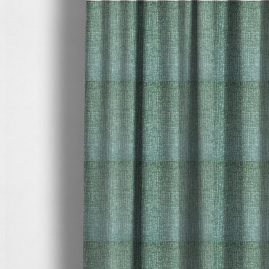 Tela Semi Plain Soft Textured Chenille In Jade Green Upholstery Fabric CTR-1860 - Made To Measure Curtains