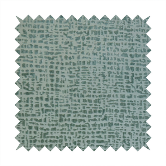 Tela Semi Plain Soft Textured Chenille In Jade Green Upholstery Fabric CTR-1861