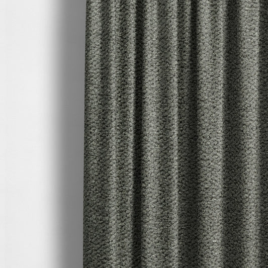 Tokyo Plain Soft Woven Textured Grey Colour Upholstery Fabric CTR-1861 - Made To Measure Curtains