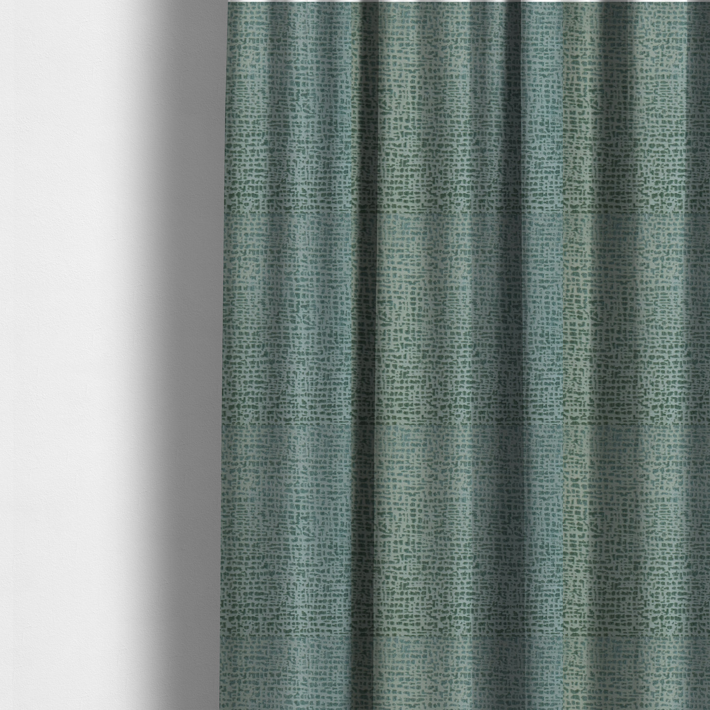 Tela Semi Plain Soft Textured Chenille In Jade Green Upholstery Fabric CTR-1861 - Made To Measure Curtains
