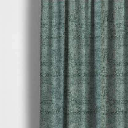 Tela Semi Plain Soft Textured Chenille In Jade Green Upholstery Fabric CTR-1861 - Made To Measure Curtains