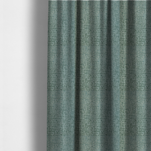 Tela Semi Plain Soft Textured Chenille In Jade Green Upholstery Fabric CTR-1861 - Made To Measure Curtains