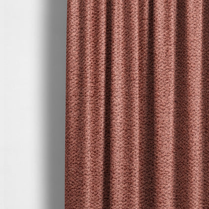 Tokyo Plain Soft Woven Textured Red Colour Upholstery Fabric CTR-1862 - Made To Measure Curtains