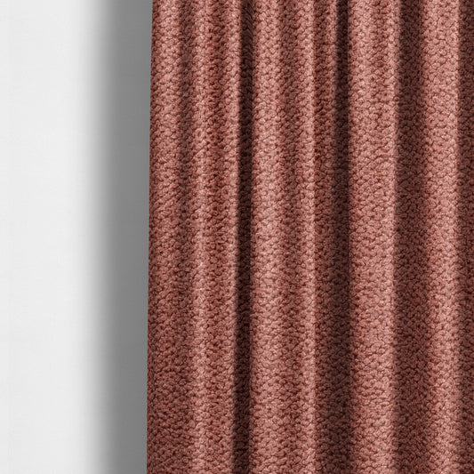 Tokyo Plain Soft Woven Textured Red Colour Upholstery Fabric CTR-1862 - Made To Measure Curtains