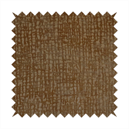 Tela Semi Plain Soft Textured Chenille Upholstery Fabric In Yellow CTR-1864