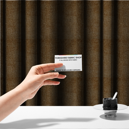 Tela Semi Plain Soft Textured Chenille Upholstery Fabric In Yellow CTR-1864 - Made To Measure Curtains