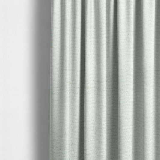 Goa Plain Chenille Soft Textured White Colour Upholstery Fabric CTR-1864 - Made To Measure Curtains