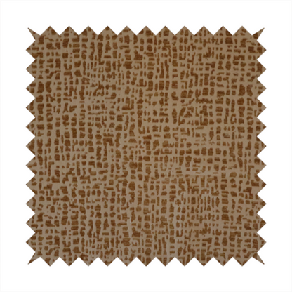 Tela Semi Plain Soft Textured Chenille Upholstery Fabric In Yellow CTR-1865