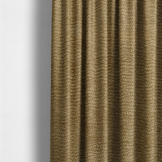 Goa Plain Chenille Soft Textured Brown Colour Upholstery Fabric CTR-1865 - Made To Measure Curtains