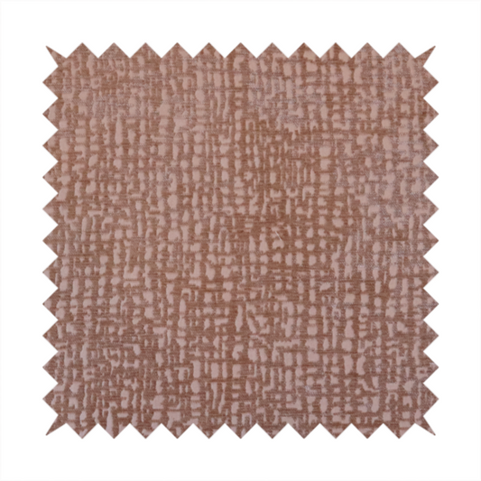 Tela Semi Plain Soft Textured Chenille In Pink Upholstery Fabric CTR-1868