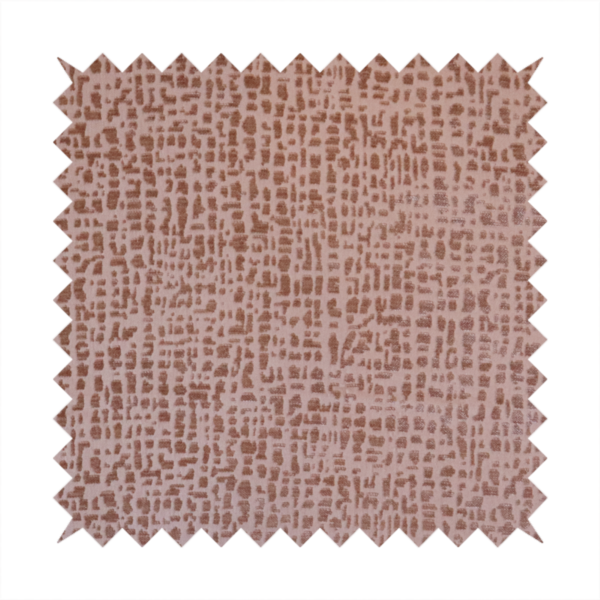 Tela Semi Plain Soft Textured Chenille In Pink Upholstery Fabric CTR-1869