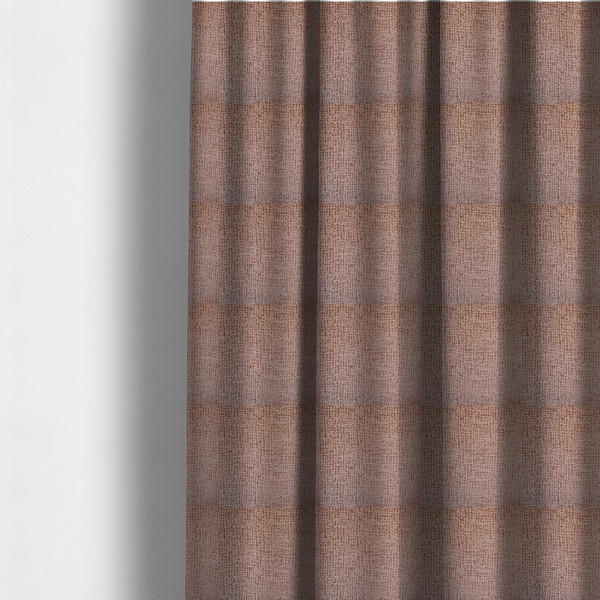Tela Semi Plain Soft Textured Chenille In Pink Upholstery Fabric CTR-1869 - Made To Measure Curtains