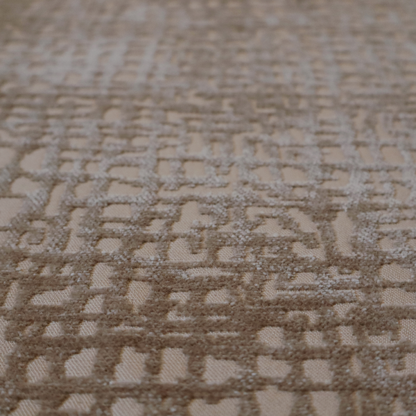 Tela Semi Plain Soft Textured Chenille In Mocha Brown Upholstery Fabric CTR-1870