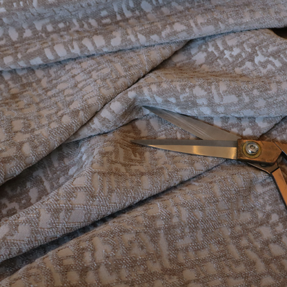 Tela Semi Plain Soft Textured Chenille In Mocha Brown Upholstery Fabric CTR-1870