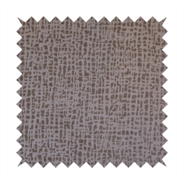 Tela Semi Plain Soft Textured Chenille In Mocha Brown Upholstery Fabric CTR-1871