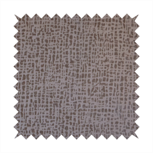 Tela Semi Plain Soft Textured Chenille In Mocha Brown Upholstery Fabric CTR-1871