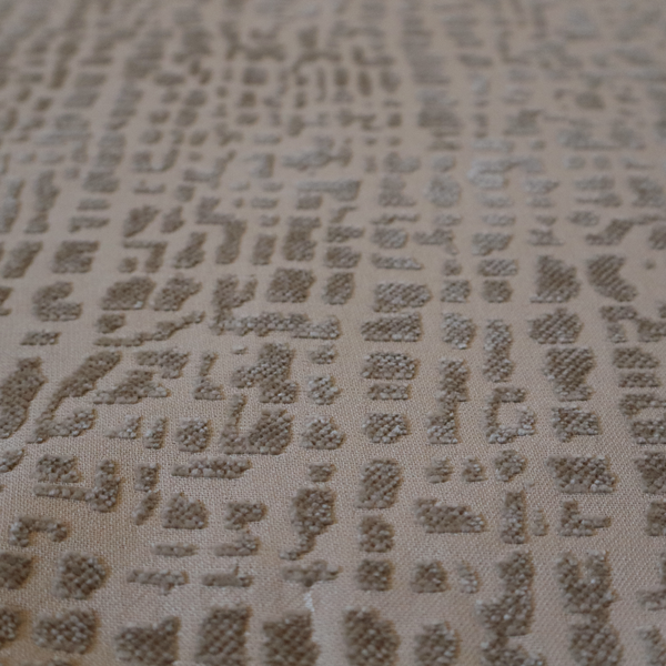 Tela Semi Plain Soft Textured Chenille In Mocha Brown Upholstery Fabric CTR-1871