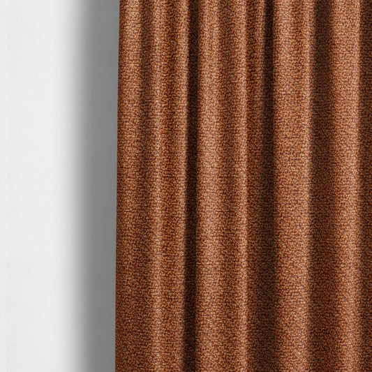 Cyprus Plain Textured Weave Orange Colour Upholstery Fabric CTR-1876 - Made To Measure Curtains