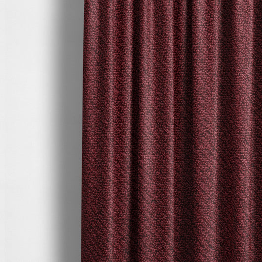 Cyprus Plain Textured Weave Red Colour Upholstery Fabric CTR-1877 - Made To Measure Curtains