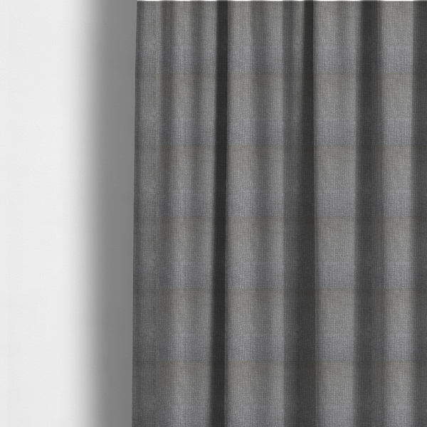 Tela Semi Plain Soft Textured Chenille In Silver Upholstery Fabric CTR-1878 - Made To Measure Curtains