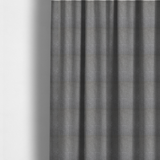 Tela Semi Plain Soft Textured Chenille In Silver Upholstery Fabric CTR-1878 - Made To Measure Curtains
