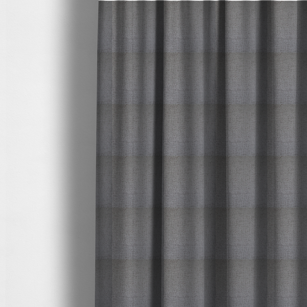 Tela Semi Plain Soft Textured Chenille In Silver Upholstery Fabric CTR-1879 - Made To Measure Curtains
