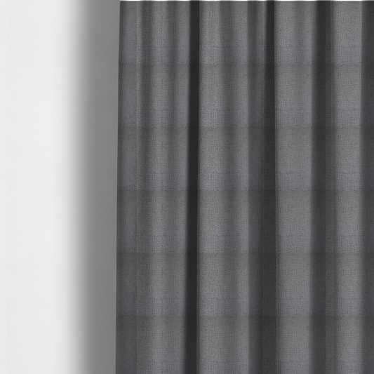 Tela Semi Plain Soft Textured Chenille In Silver Upholstery Fabric CTR-1879 - Made To Measure Curtains