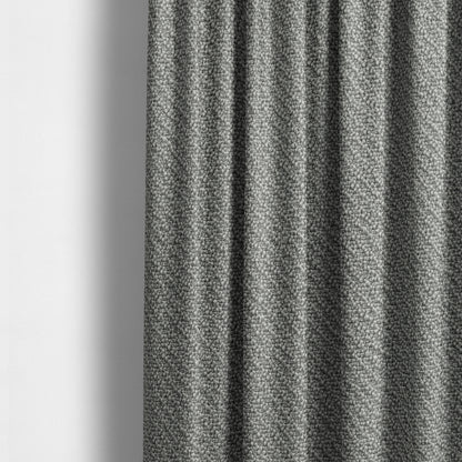 Cyprus Plain Textured Weave Cloudy Silver Colour Upholstery Fabric CTR-1879 - Made To Measure Curtains