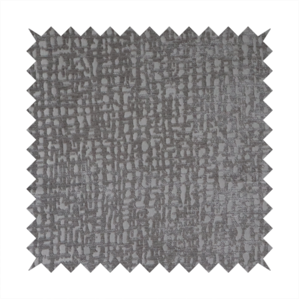 Tela Semi Plain Soft Textured Chenille In Light Grey Upholstery Fabric CTR-1880